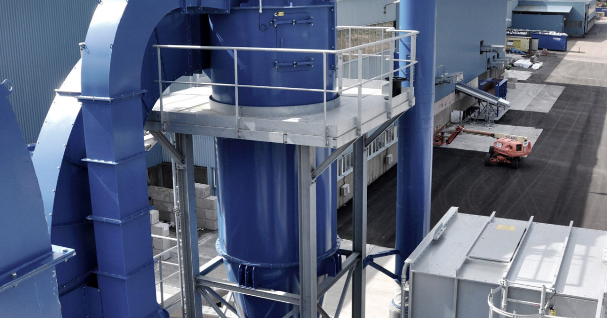 Ad Rem has built the largest separation system for Stena Recycling